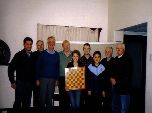 Bernard Anton Shield Inaugural Winners - Perth Chess Club Team
